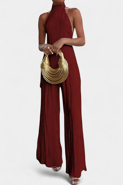 Felissia – Completo Elegante Donna Plissettato per la Sera