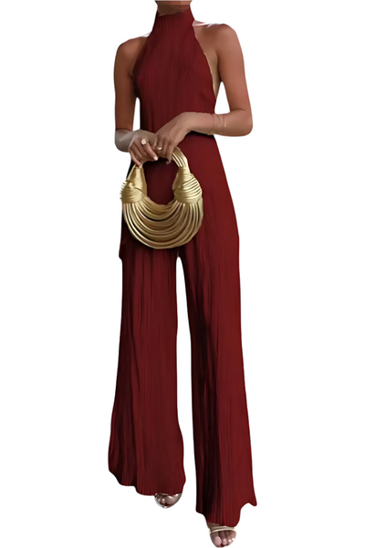 Felissia – Completo Elegante Donna Plissettato per la Sera
