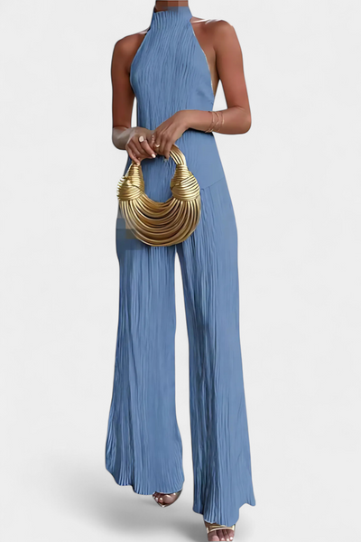 Felissia – Completo Elegante Donna Plissettato per la Sera
