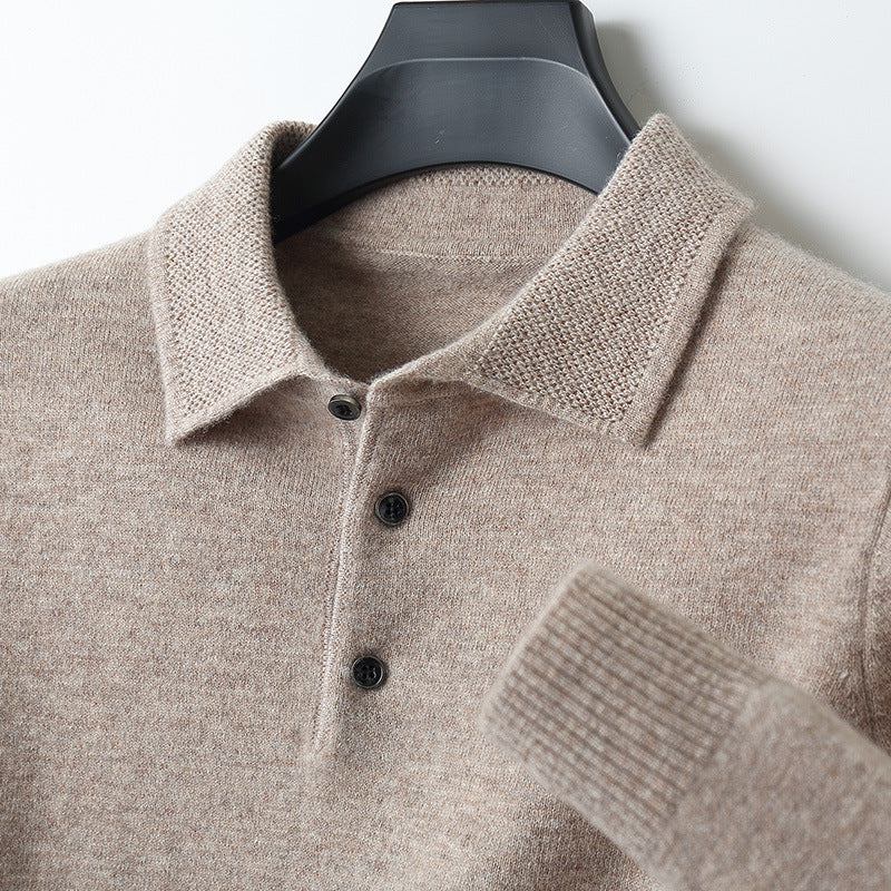 Polo in Cashmere Uomo Premium
