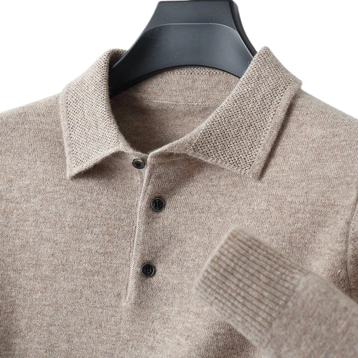 Polo in Cashmere Uomo Premium