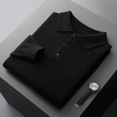 Polo in Cashmere Uomo Premium