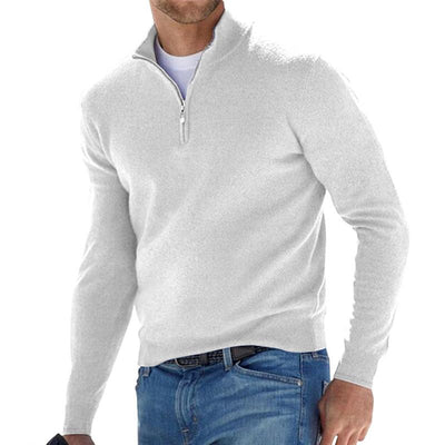 Maglione con Zip Uomo