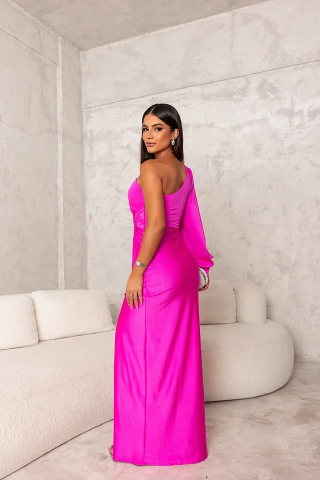 Vestito Silhouette Elegante Donna