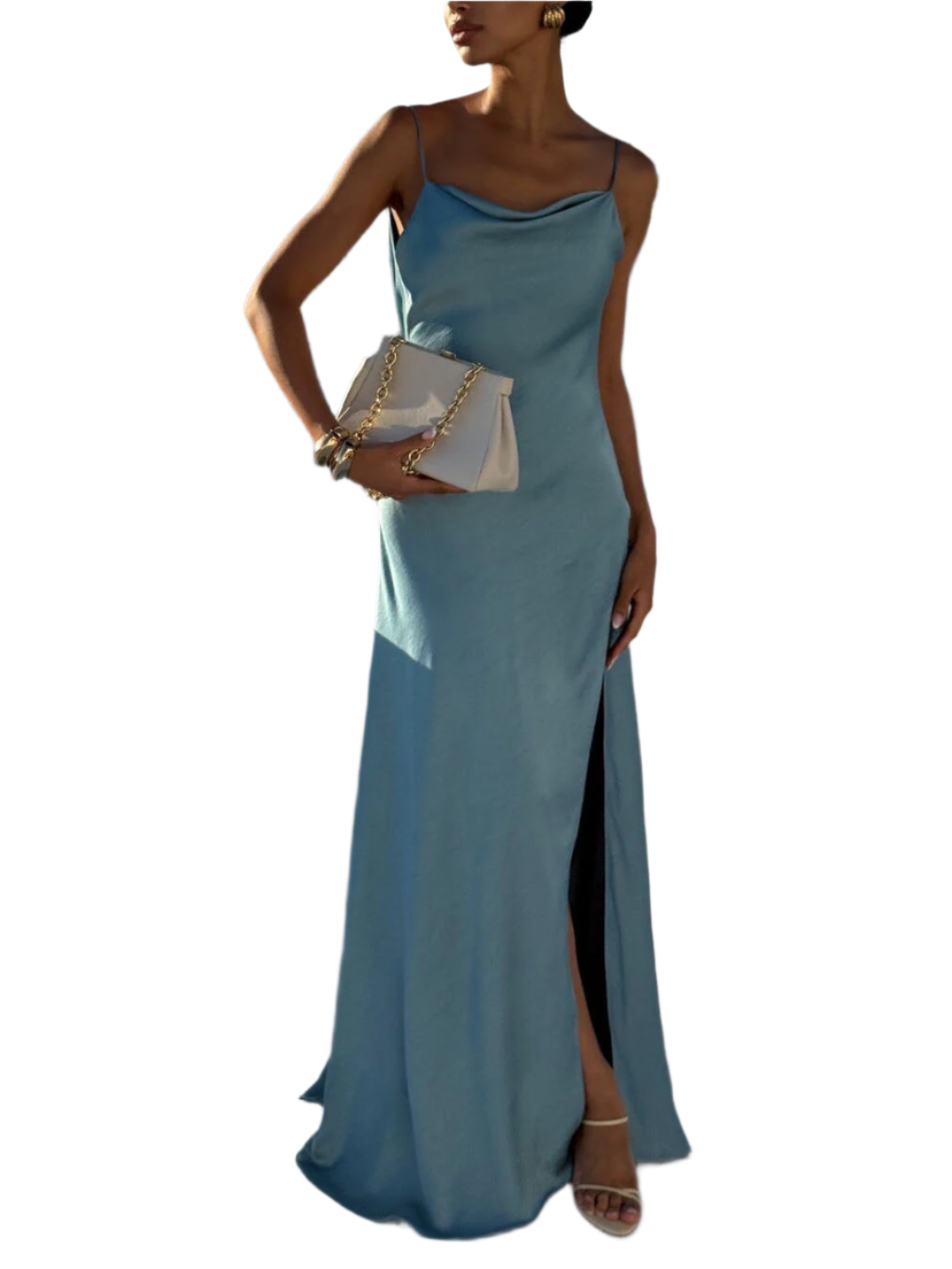 Caddy – Abito da Sera in Raso Elegante per Donna