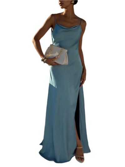 Caddy – Abito da Sera in Raso Elegante per Donna