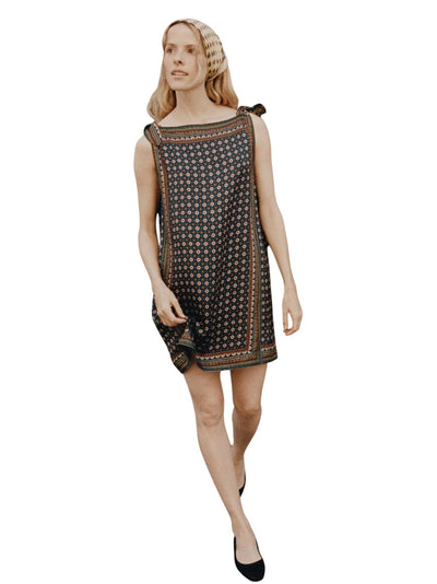 Patricia – Minidress Donna Retro-Chic in Misto Seta