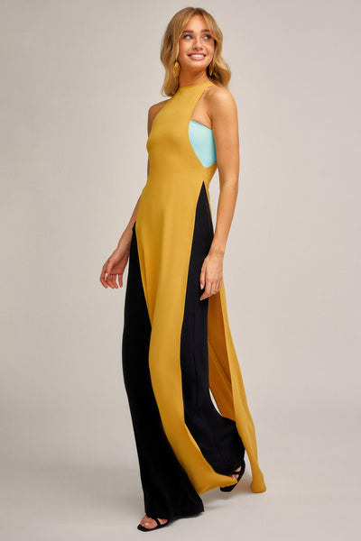 Alessia – Tuta Estiva da Donna in Crepe Drappeggiato