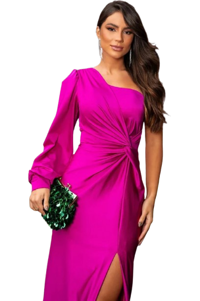 Vestito Silhouette Elegante Donna