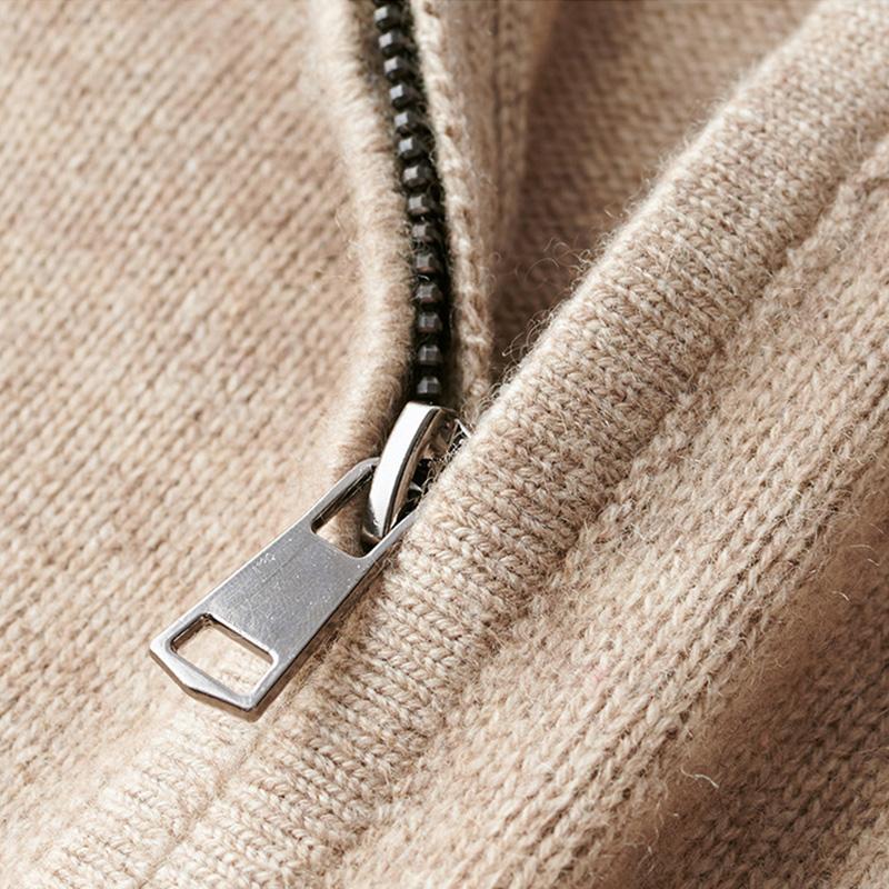 Maglione con Zip Uomo
