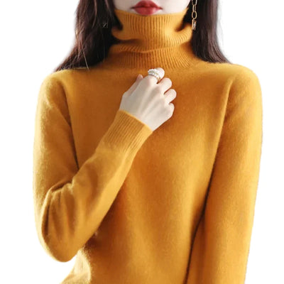 Maglione Dolcevita in Cashmere Donna