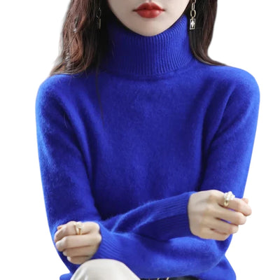 Maglione Dolcevita in Cashmere Donna