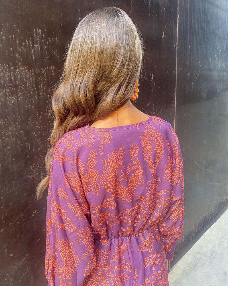 Abito Elegante con Maniche Lunghe Donna