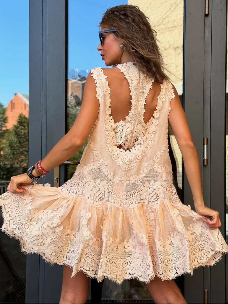 Francesca – Abito Due Pezzi in Pizzo da Donna