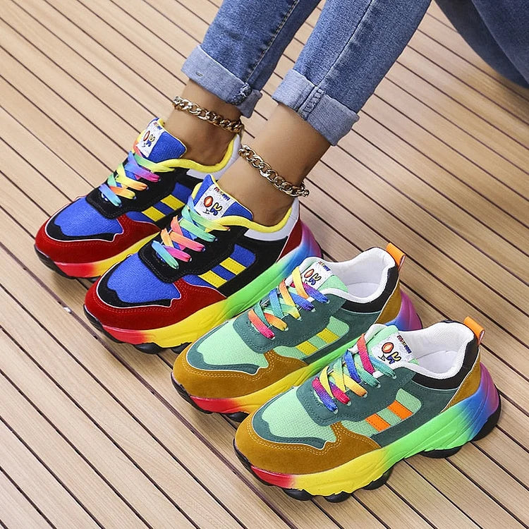 Scarpe Arcobaleno Donna