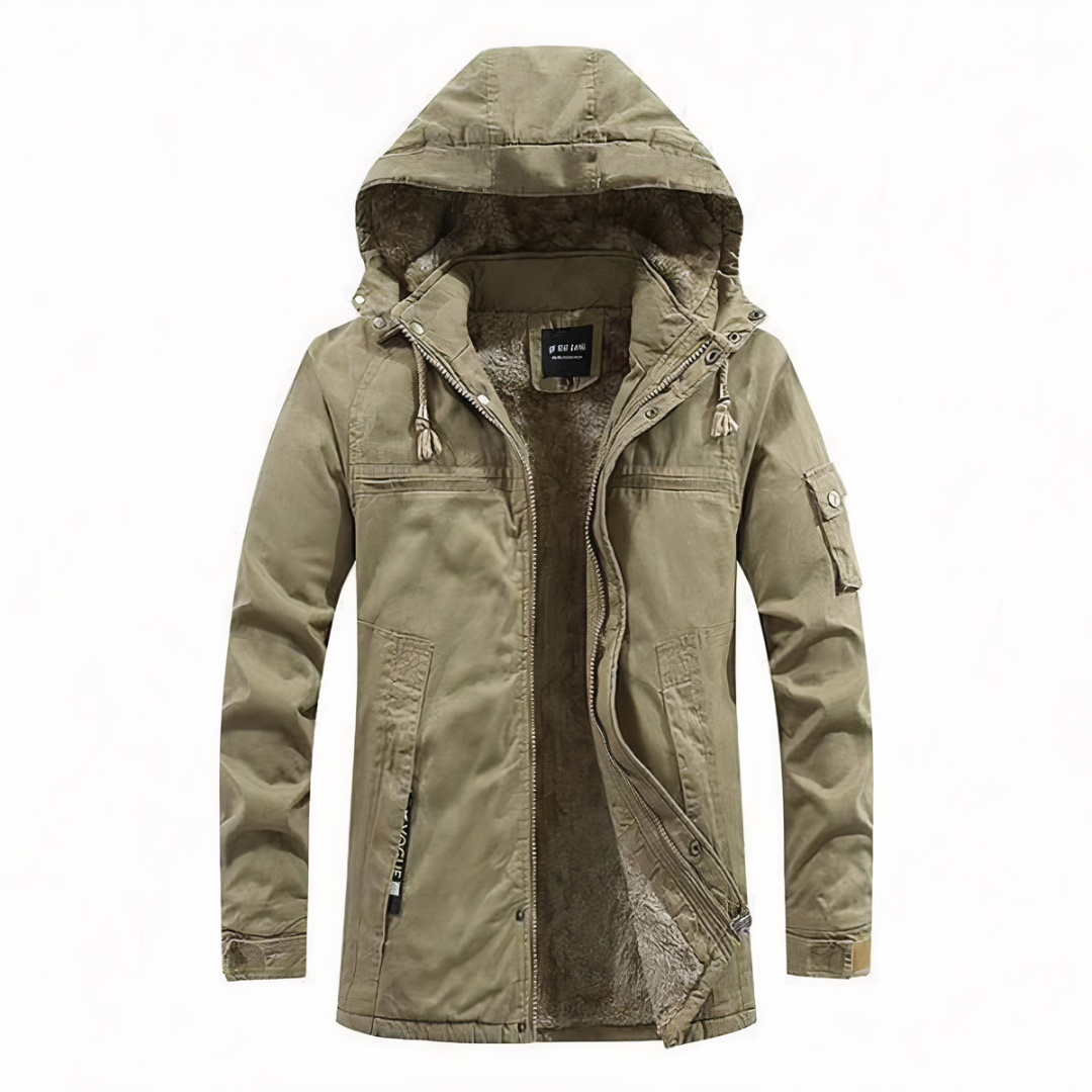 Giacca Invernale Uomo con Cappuccio