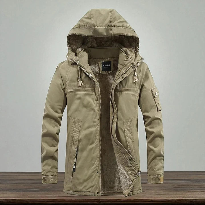 Giacca Invernale Uomo con Cappuccio