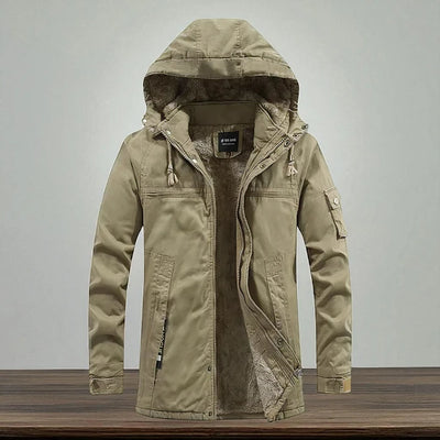 Giacca Invernale Uomo con Cappuccio