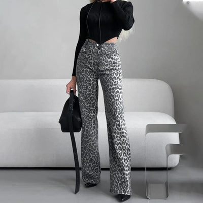 Kaia | Pantaloni Leopardati