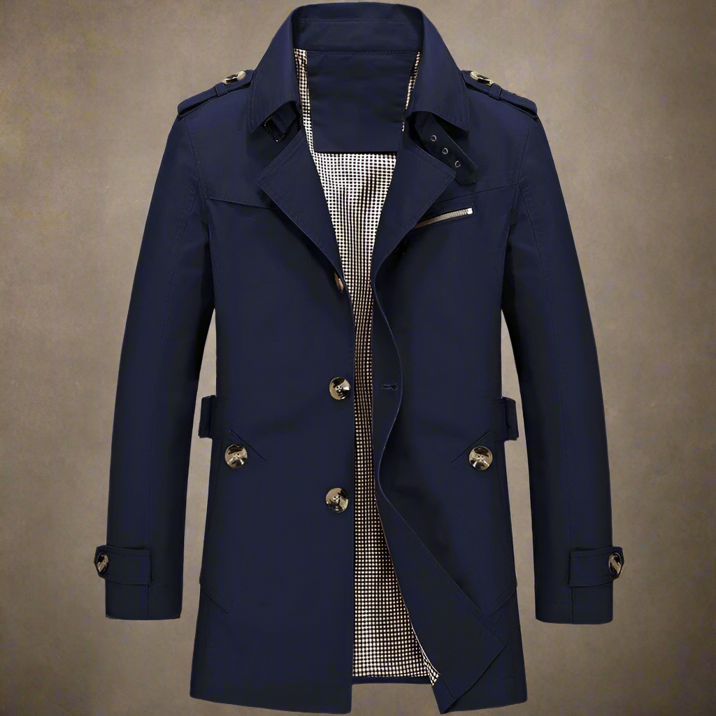 Giacca Windbreaker con Fodera in Pile Uomo