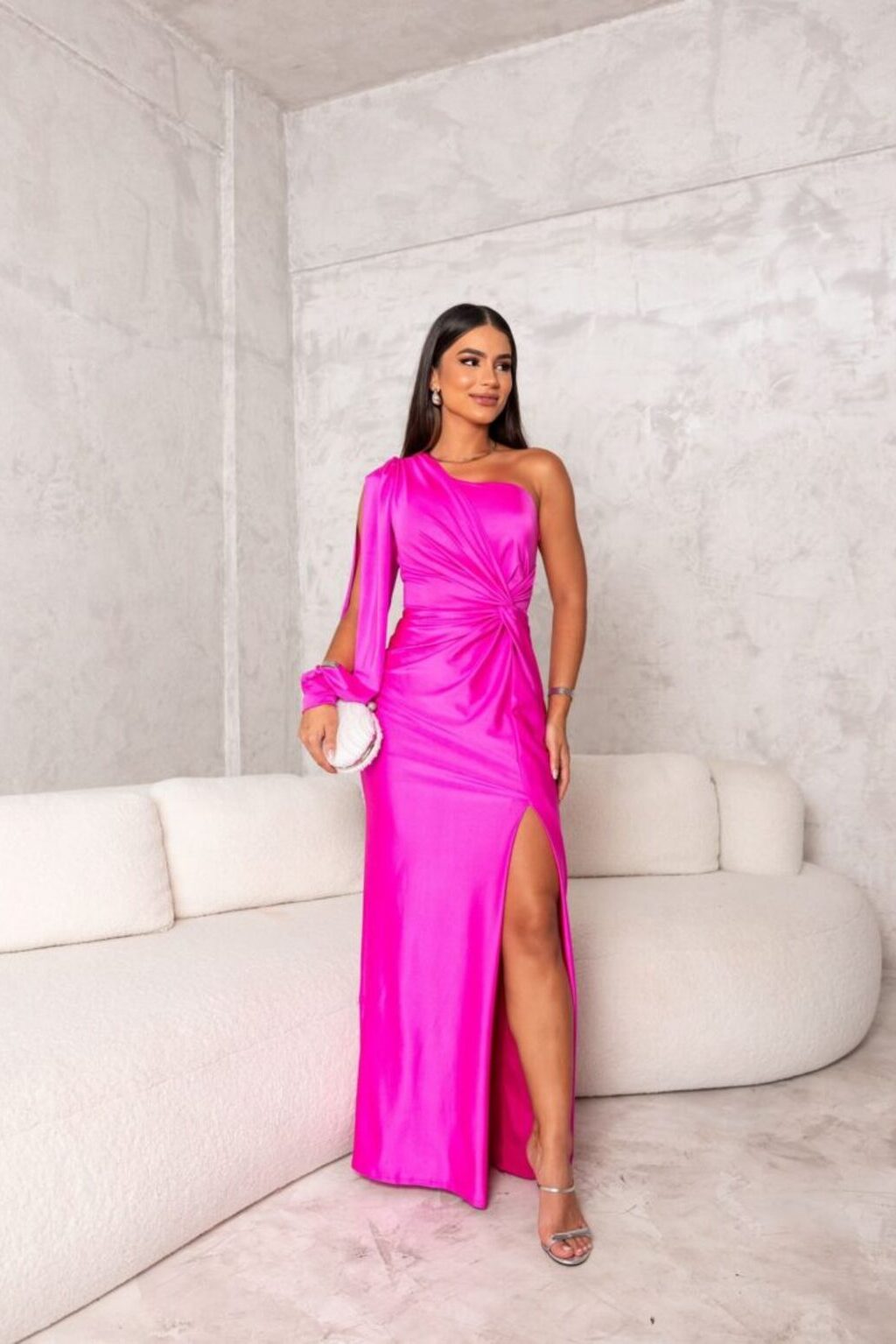 Vestito Silhouette Elegante Donna