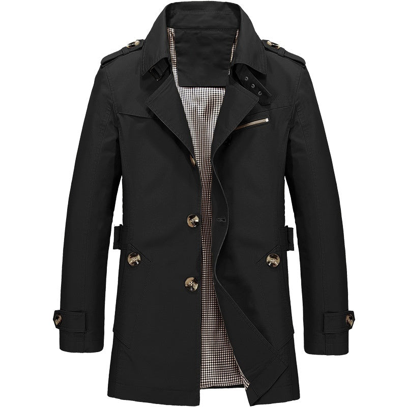 Giacca Windbreaker con Fodera in Pile Uomo
