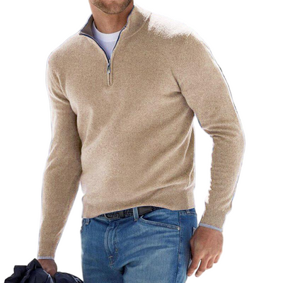 Maglione con Zip Uomo