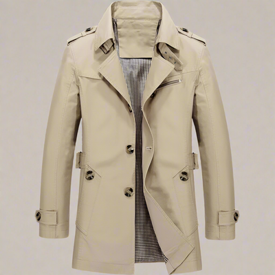 Giacca Windbreaker con Fodera in Pile Uomo