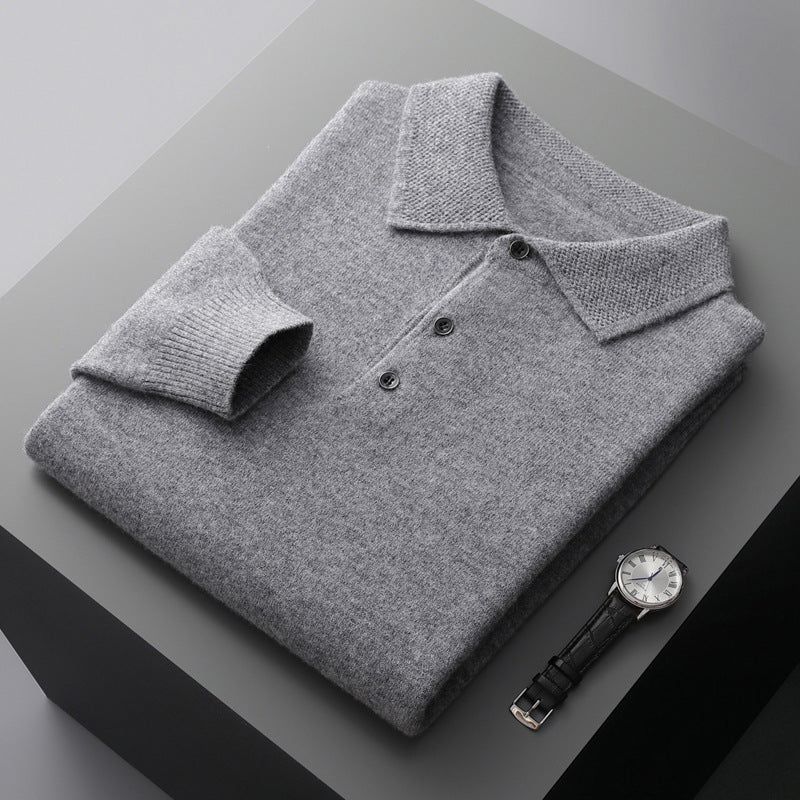 Polo in Cashmere Uomo Premium