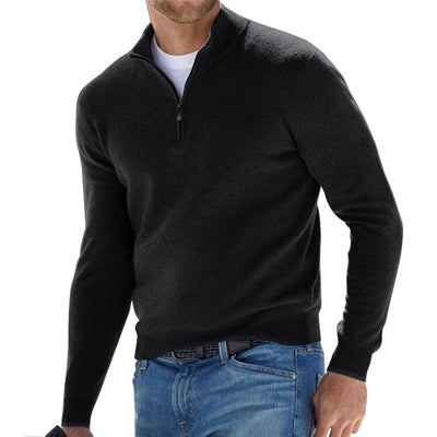 Maglione con Zip Uomo