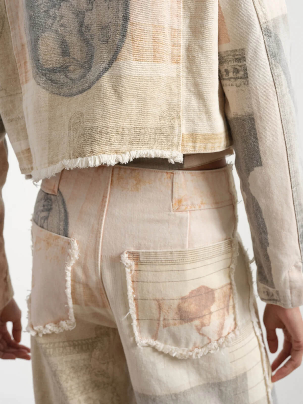 Clara – Jeans Donna a Vita Alta Gamba Ampia in Cotone