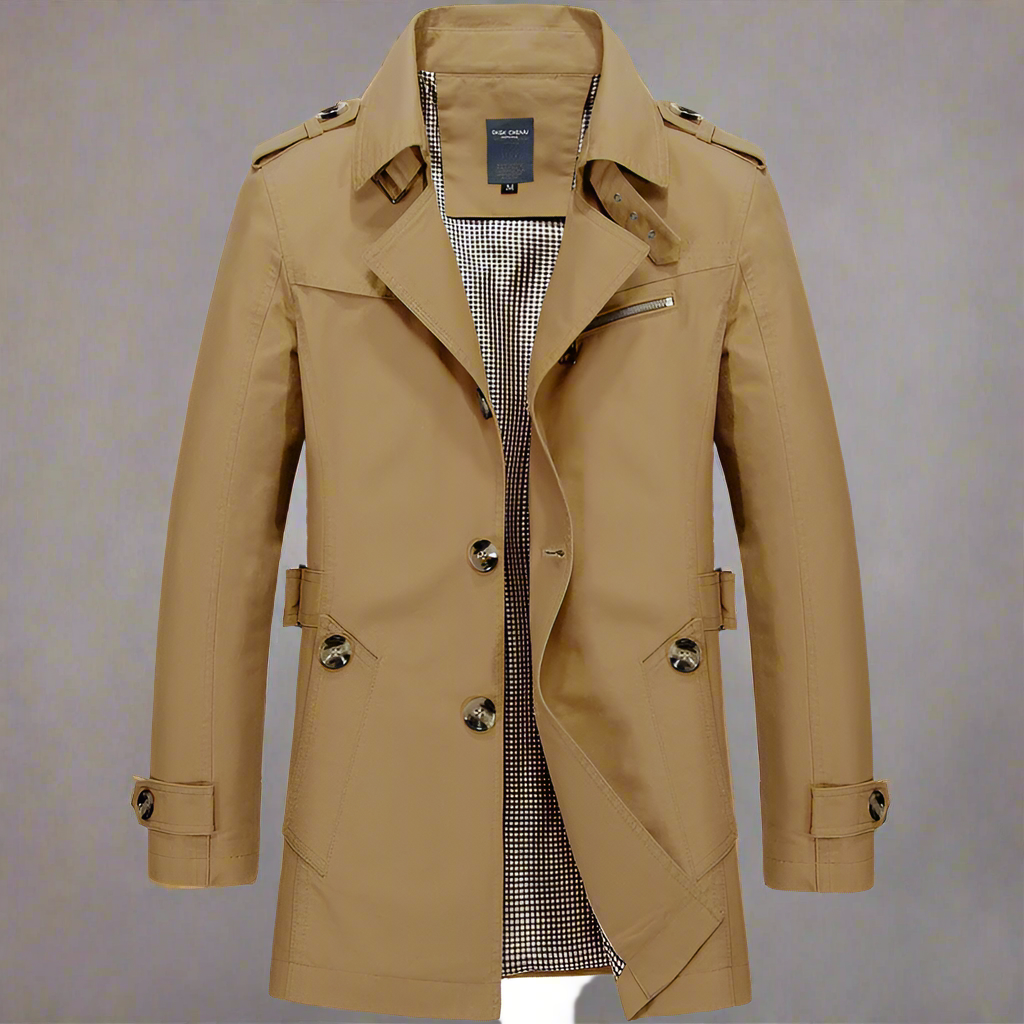 Giacca Windbreaker con Fodera in Pile Uomo