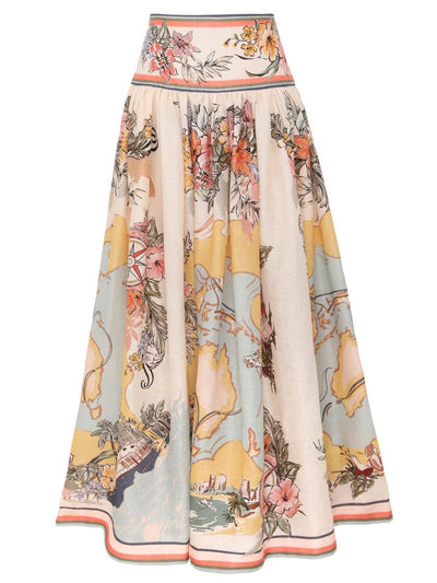 Karen – Gonna Vintage a Vita Alta e Linea A da Donna