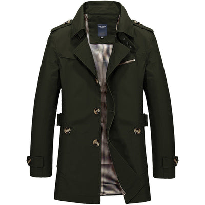 Giacca Windbreaker con Fodera in Pile Uomo