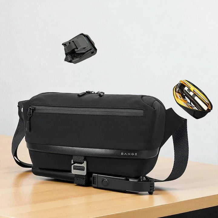 Borsa a Tracolla Ultraleggera e Impermeabile per Esploratori Urbani Uomo