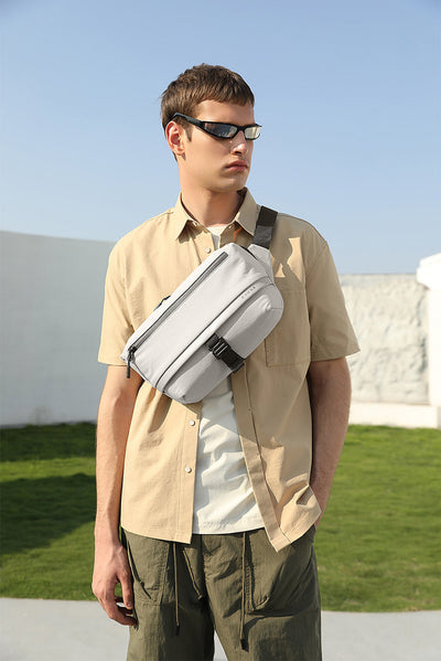 Borsa a Tracolla Ultraleggera e Impermeabile per Esploratori Urbani Uomo