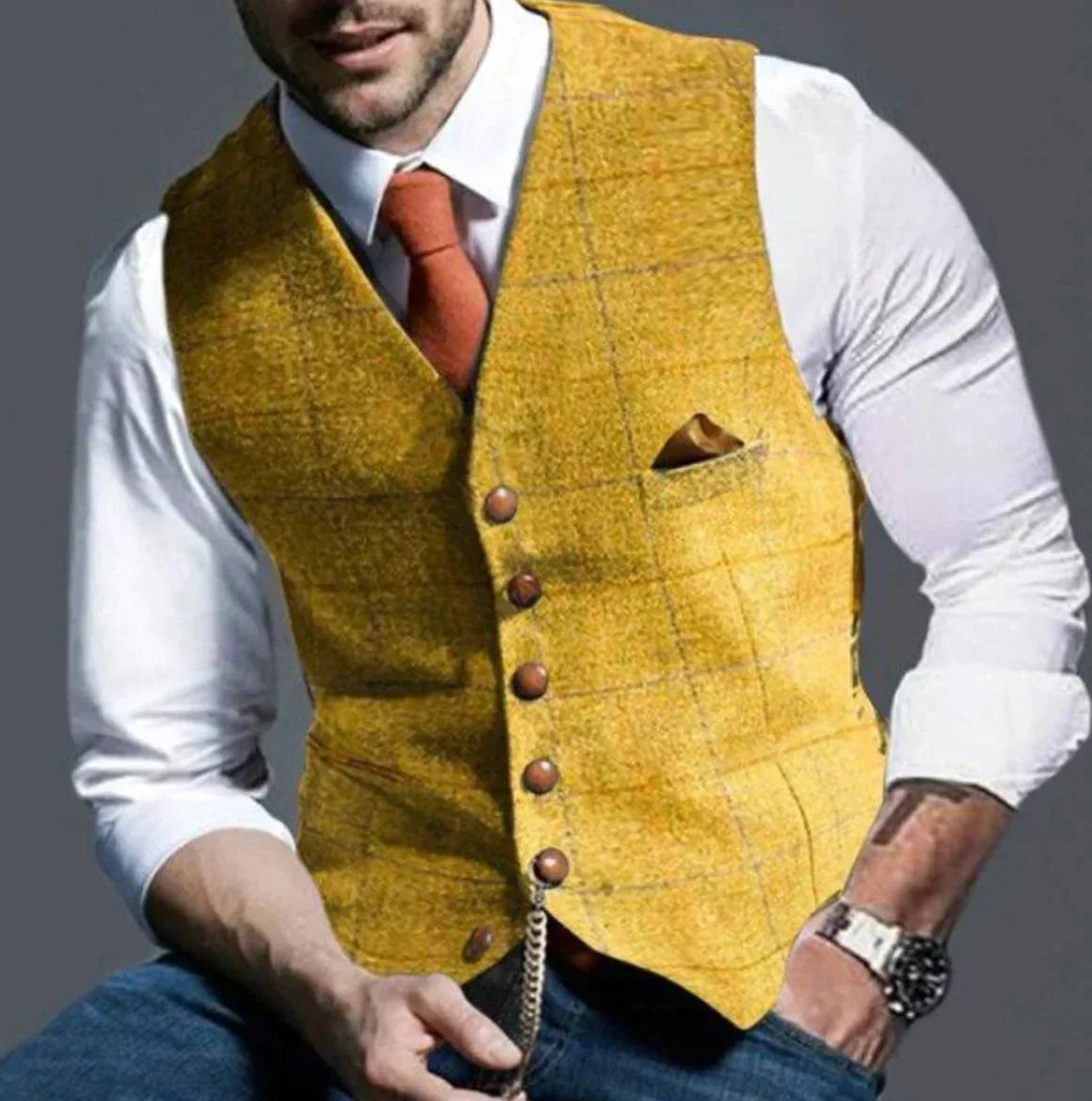 Gilet Elegante Uomo