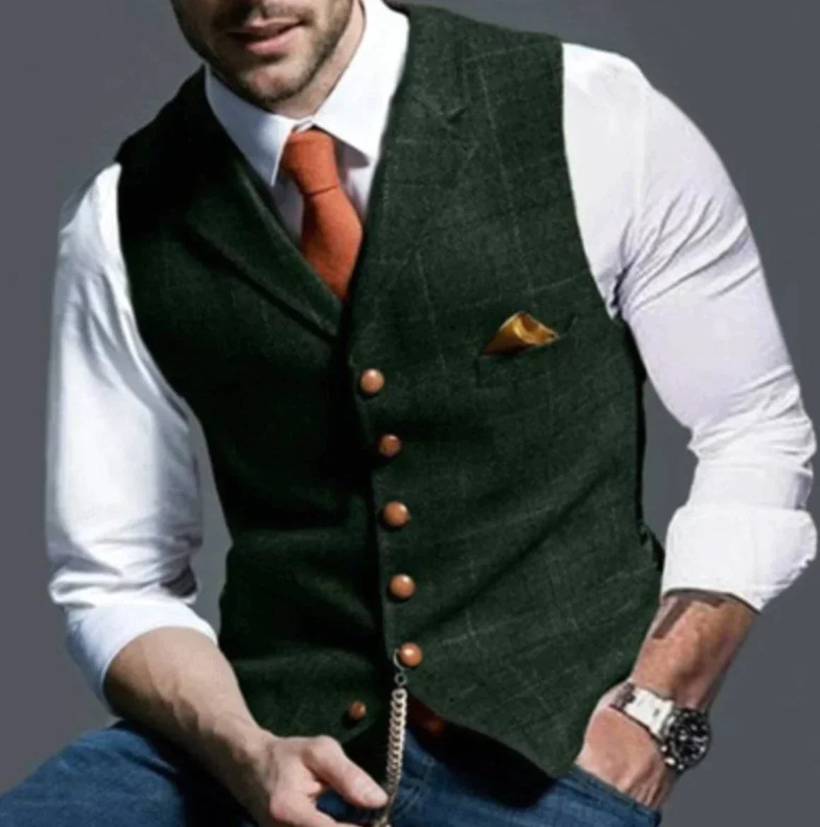 Gilet Elegante Uomo