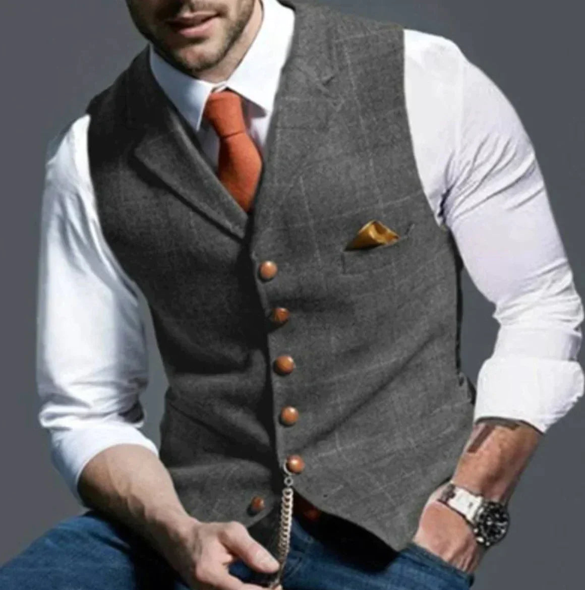 Gilet Elegante Uomo