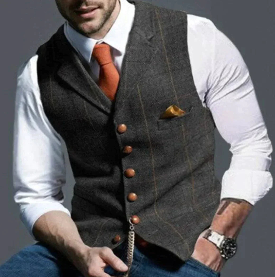 Gilet Elegante Uomo