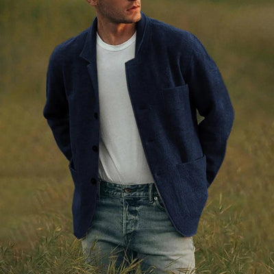 Cardigan Leggero Uomo – Stile Casual con Tasche