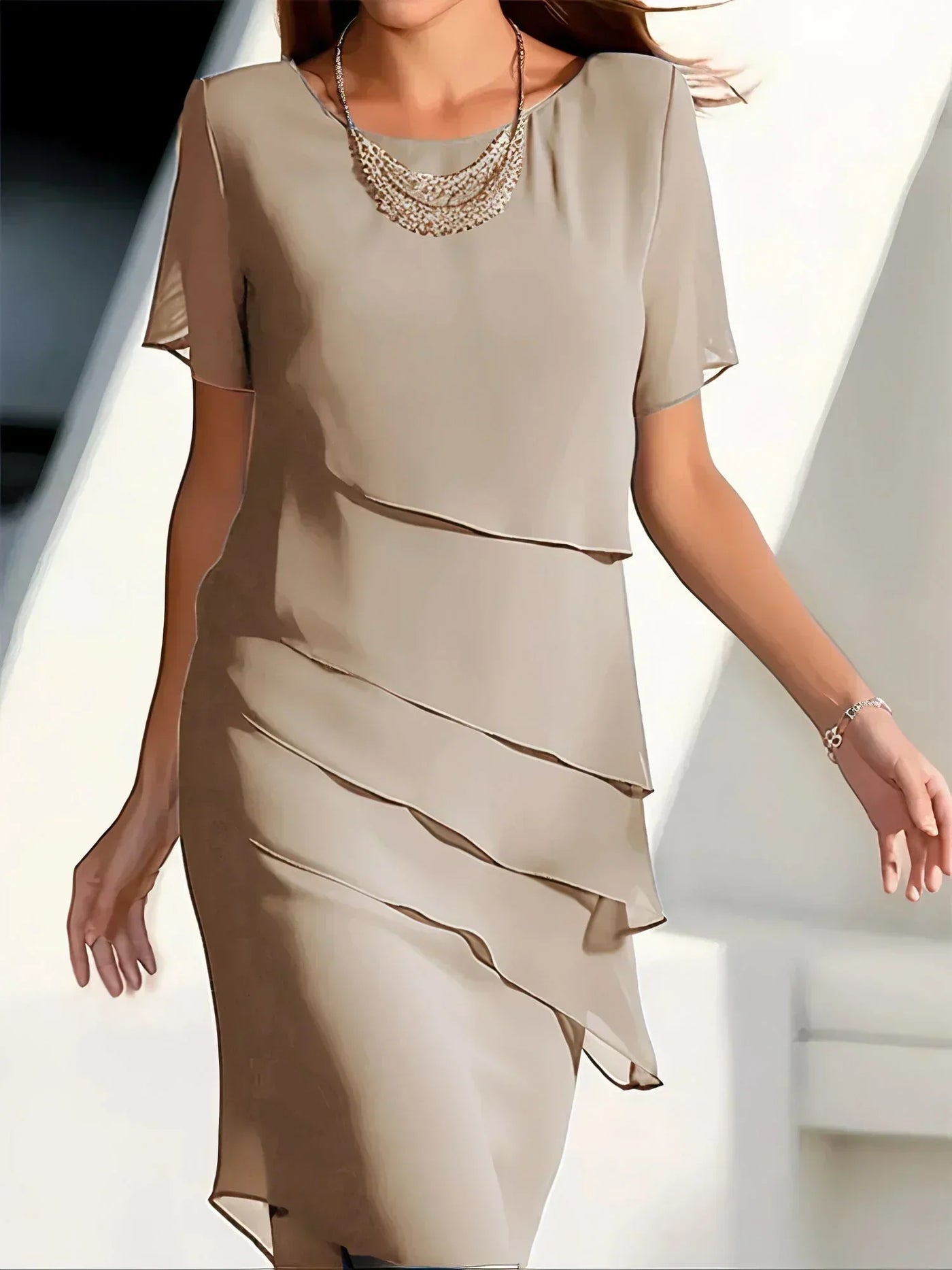 Abito Elegante Snellente Donna