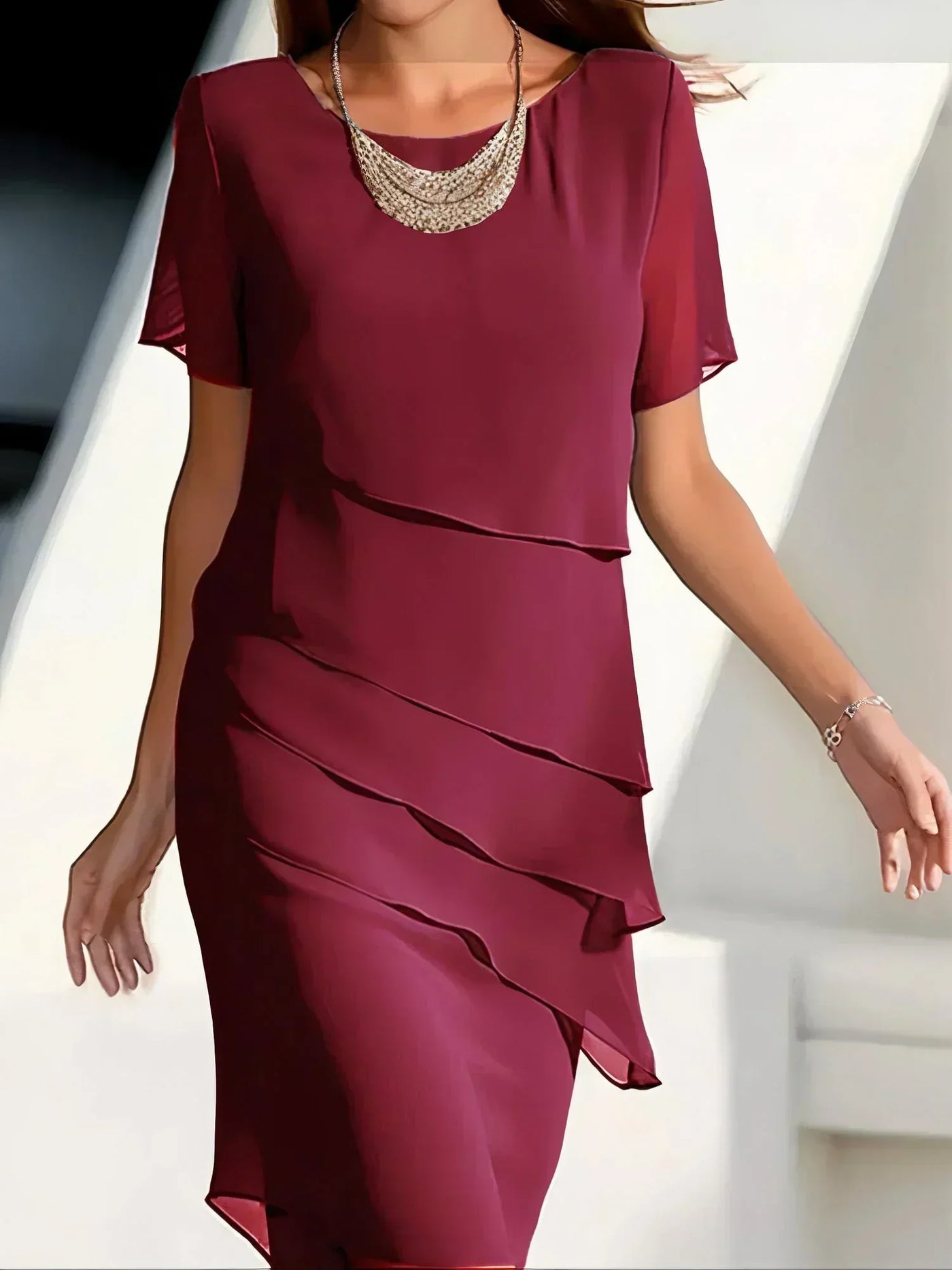 Abito Elegante Snellente Donna