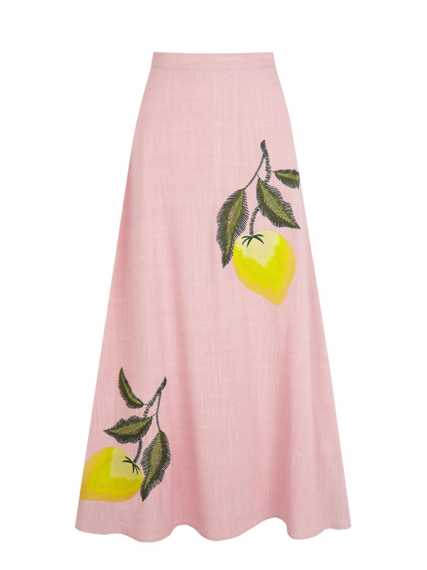 Sydney – Gonna Midi Estiva Ricamata da Donna