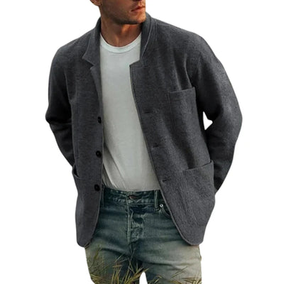 Cardigan Leggero Uomo – Stile Casual con Tasche