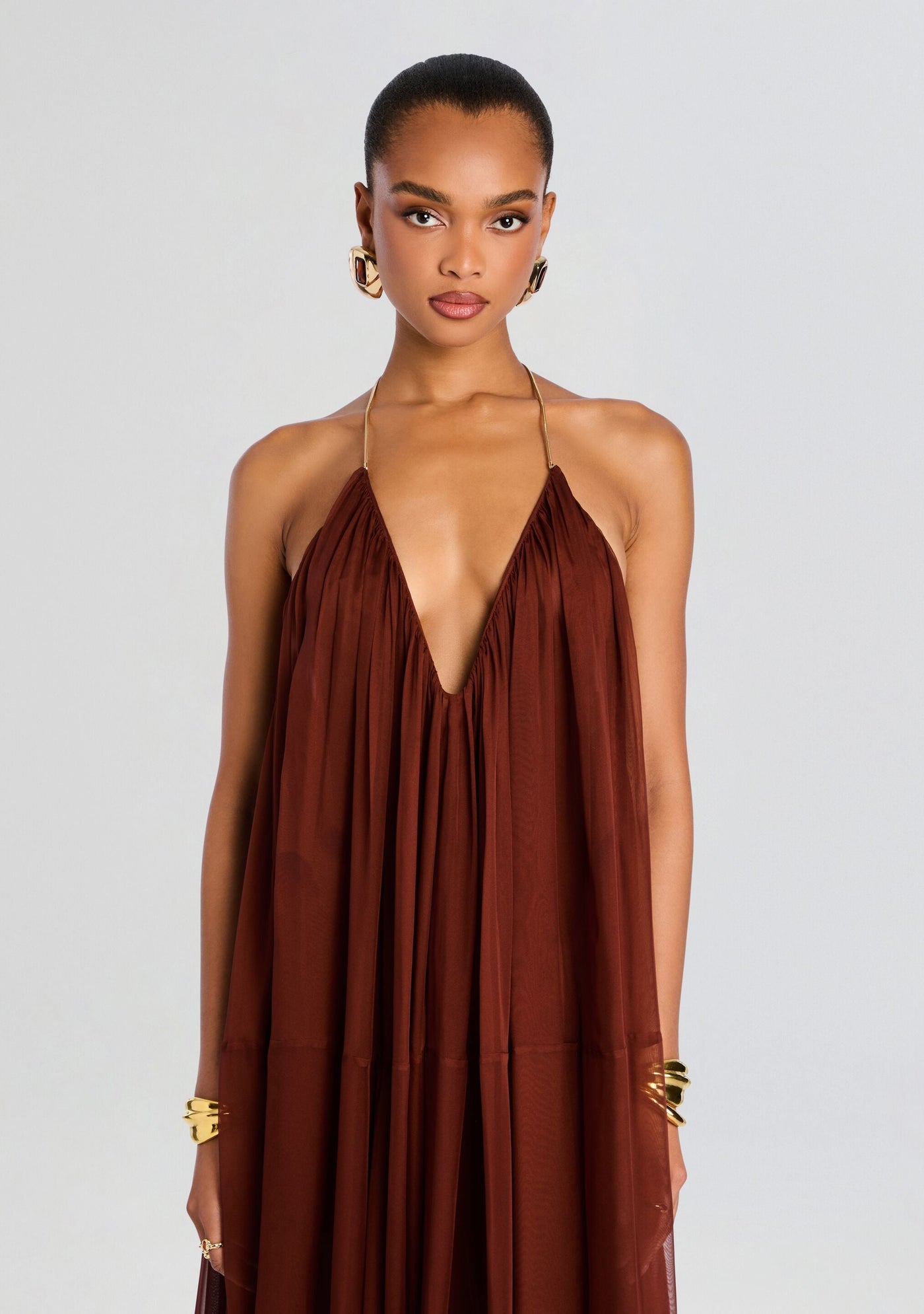 Amie – Abito Lungo in Chiffon da Donna dal Tocco Leggero