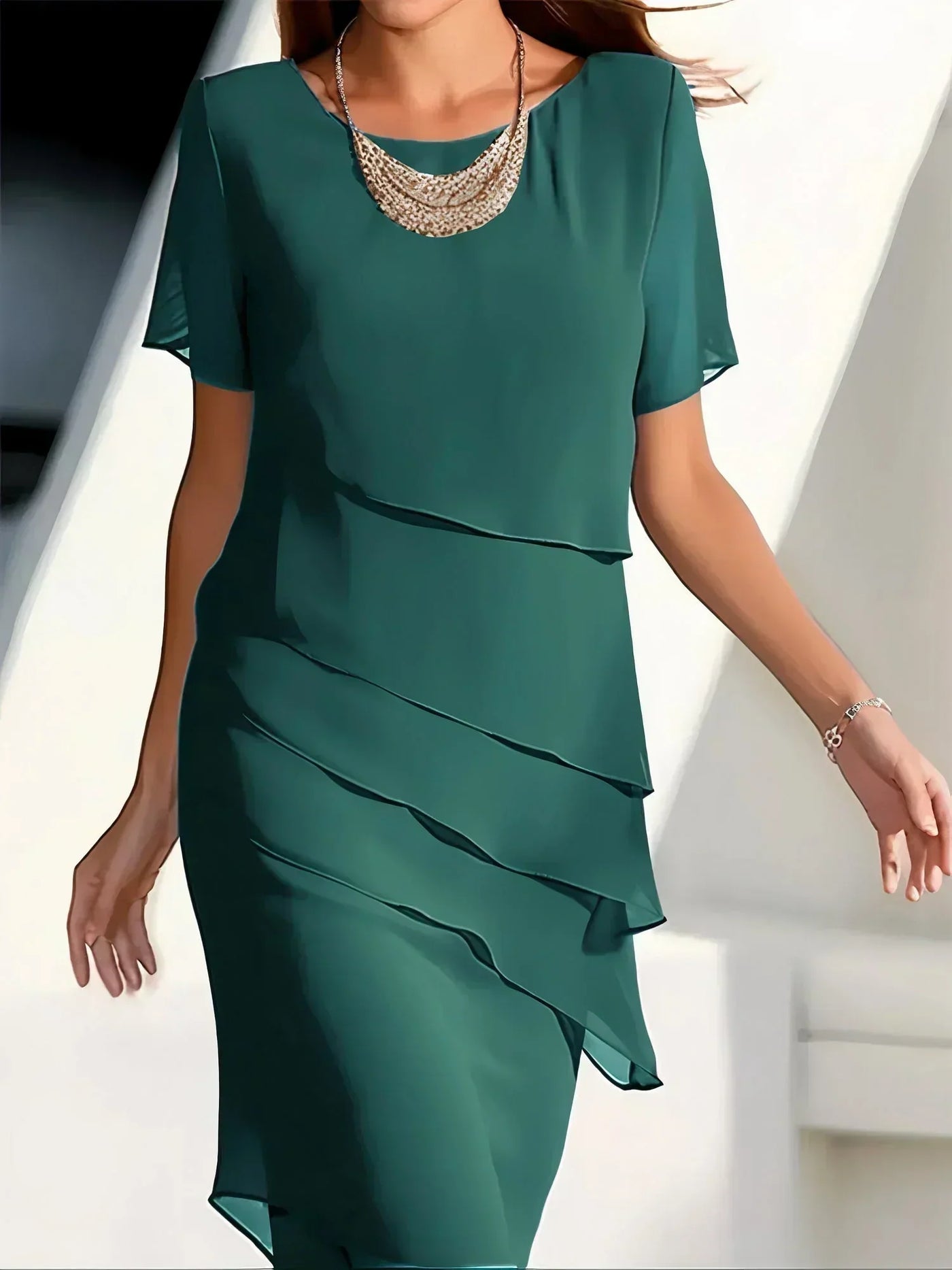 Abito Elegante Snellente Donna