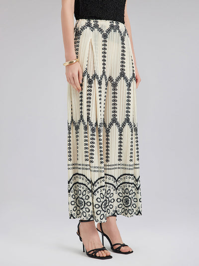Lara – Completo Boho Plissé da Donna
