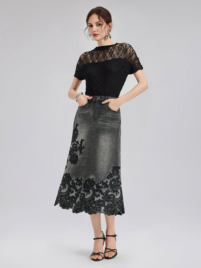 Lara – Completo Boho Plissé da Donna