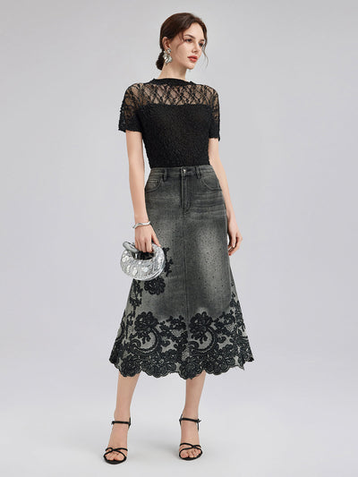 Lara – Completo Boho Plissé da Donna